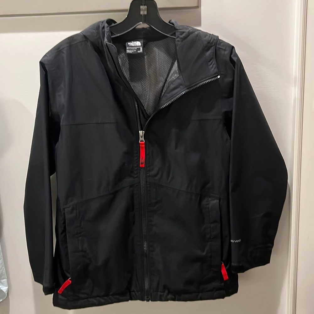 North Face Boys, size medium (10/12) wind breaker.  Dry Vent.
